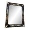 Venetian Black Floreal Hand-Carving Wall Mirror in Murano Glass by Simong 1