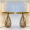 Fumè Tischlampen aus Muranoglas von Simong, 2er Set 2