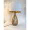Lampes de Bureau Fumè en Verre de Murano par Simong, Set de 2 6