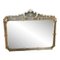 Venetian Rectangular Gold Floreal Hand-Carving Mirror by Simong 1