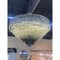 Transparent and Black Triedro Murano Glass Chandelier by Simong 8