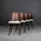 Dining Chairs Model 514 in Boucle by Radomir Hofman for Ton, 1960s, Set of 4 3