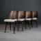 Dining Chairs Model 514 in Boucle by Radomir Hofman for Ton, 1960s, Set of 4 10
