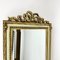 Vintage Gold Plated Wooden Mirror with Wall Console Belgium, 1960s, Set of 2 6
