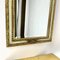 Vintage Gold Plated Wooden Mirror with Wall Console Belgium, 1960s, Set of 2, Image 7