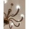 Brown Murano Glass Chandlier by Simong, Image 6