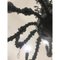 Lampadario Cà Rezzonico in vetro di Murano nero e cristalli di Simong, Immagine 3
