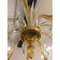 Lampadario in vetro di Murano ambrato di Simong, Immagine 8