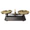 Antique French Trade Scale in Brass and Cast Iron, 1880 1