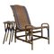 Vintage Rattan Chaise Lounge, Image 3