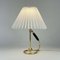Adjustable Brass and Bakelite Wall and Table Lamp attributed to Kaare Klint, 1950s, Image 15