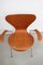 3207 Chair Armlehnstuhl aus Teak von Arne Jacobsen für Fritz Hansen Rar, 1979 5