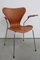 Butaca 3207 de teca de Arne Jacobsen para Fritz Hansen Rar, 1979, Imagen 1