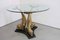 Hollywood Regency Italian Sculpturall Dining Table in Brass Koi, 1970s, Image 3