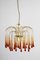 Murano Glass Waterfall Chandelier, 1970s 2