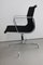 Chaise EA108 Hopsack Nero Noire en Aluchair par Charles & Ray Eames pour Vitra 4