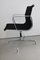 EA108 Aluchair Hopsack Nero Black Chair by Charles & Ray Eames for Vitra, Image 4