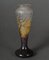 Vase aus Glaspaste mit Baum und Vogel von Muller Frères, Lunéville 3