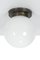 Vintage Ceiling Lamp in Glass, Image 1