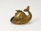 Mid-Century Sculptural Fish Ashtray in Brass by Walter Bosse, Austria, 1950s 11