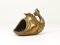 Mid-Century Sculptural Fish Ashtray in Brass by Walter Bosse, Austria, 1950s 5