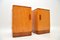 Art Deco Bedside Cabinets in Birds Eye Maple and Walnut , 1920s, Set of 2, Image 7
