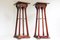 Art Nouveau French Plant Stand Pedestals by Louis Majorelle, 1907, Set of 2 12