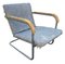 Bauhaus Adjustable Tubular Steel Cantilever Lounge Chair, Model R363/R1204, by Werner Max Moser for Bigla, Bern, Switzerland, 1930s 1