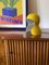 Lampe de Bureau Space Age Jaune, Italie, 1970s 2