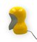 Lampe de Bureau Space Age Jaune, Italie, 1970s 4