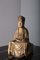 Artista chino, Bodhisattva Guanyin, siglo XVI, estatua de madera policromada, Imagen 1
