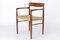 Vintage Danish Teak & Paper Cord Seat Armchair by H.W. Klein for Bramin, 1960s, Image 1