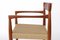 Vintage Danish Teak & Paper Cord Seat Armchair by H.W. Klein for Bramin, 1960s, Image 2