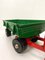 Large Vintage Metal Russian Truck with Trailer, 1986 15