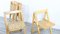 Mid-Century Italian Beech Folding Chairs by Aldo Jacober for Alberto Bazzani, 1960s, Set of 4 5