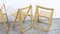 Mid-Century Italian Beech Folding Chairs by Aldo Jacober for Alberto Bazzani, 1960s, Set of 4 9