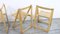 Mid-Century Italian Beech Folding Chairs by Aldo Jacober for Alberto Bazzani, 1960s, Set of 4, Image 9