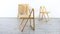 Mid-Century Italian Beech Folding Chairs by Aldo Jacober for Alberto Bazzani, 1960s, Set of 4 11