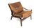 Scandinavian Leather Armchair, Norway, 1960s 1