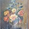Spanish School Artist, Still Life with Flowers, Early 20th Century, Oil on Panel, Framed 7