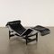 Italian LC4 Chaise Lounge in Leather from Cassina, 1980s 3