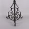 Vintage Candlestick in Wrought Iron 6