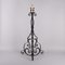 Candelabro vintage de hierro forjado, Imagen 1