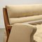 Vintage Three-Seater Sofa in Wood, 1950s, Image 4