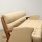 Vintage Drei-Sitzer Sofa aus Holz, 1950er 3