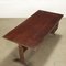 Vintage Writing Desk in Exotic Wood, 1950s 9