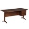 Vintage Writing Desk in Exotic Wood, 1950s 1