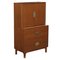 Vintage Cabinet in Exotic Wood, 1960s, Image 1