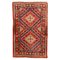 Antiker türkischer handgefertigter Melas Teppich aus schwerer Knotenwolle 1