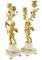 Louis XVI Napoleon III Zweiarmiger Kerzenhalter aus Vergoldeter Bronze, 2er Set 6